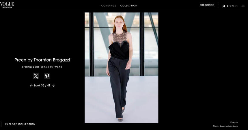 Vogue — Véronique Branquinho Spring 2006 RTW